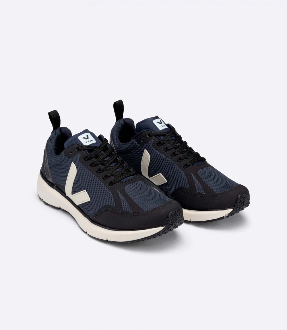 Veja Trainers Mens Black - Condor 2 Alveomesh - BNLT-86107